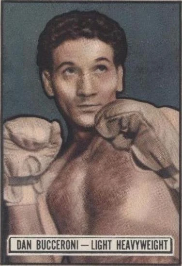 1951 Topps Ringside - Dan Bucceroni #19