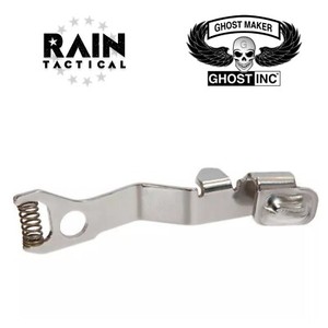 Ghost Inc Extended Slide Release For Glock 43, 43X, 48 - Black, Teflon Coated Steel