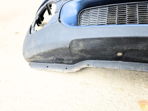 _07-11 Mini Cooper Clubman Front Bumper Blue 51-11-7-199-856 Oem Used - Picture 7 of 16