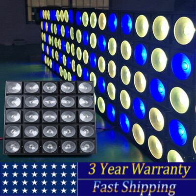 3in1 25 Head LED Light RGB COLOR Stage Lighting Professional Effect Panel Light