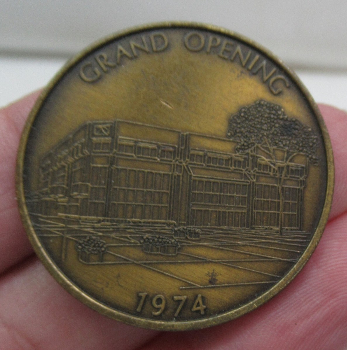 1974 GRAND OPENING - TOY NATIONAL BANK - SIOUX CITY, IOWA - COIN