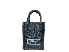 Versace Athena Barocco Mini Top Handle Tote Crossbody Bag