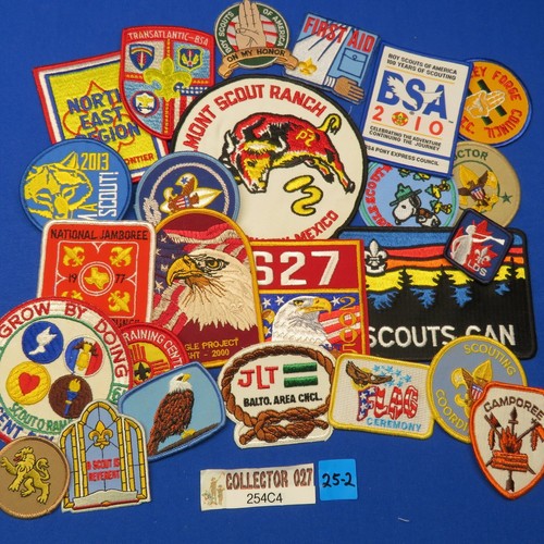 Boy Scout 25 Mixed Scouting Patches Jamboree, Philmont, JLT +++ Lot# 25-2 254C4