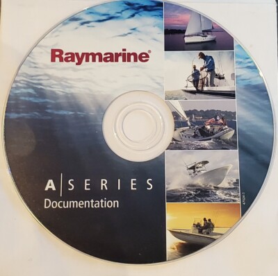 OEM Raymarine A Series A50 A57d A70 A50d A70d Owner Manual Guide Instruction DVD