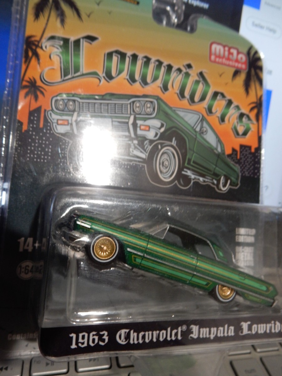 GREENLIGHT 1963 IMPALA LOWRIDER CHASE CAR DIECAST 1.64 SCALE | eBay