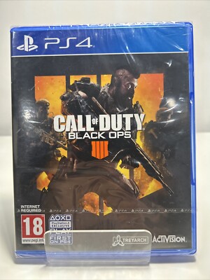 PS4 PLAYSTATION 4 COD CALL OF DUTY BLACK OPS IIII 4 FOUR GAME BRAND NEW SEALED