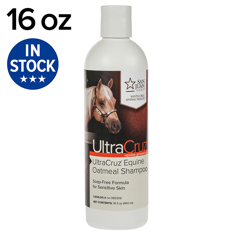 UltraCruz Equine Oatmeal Horse Shampoo, 16 oz