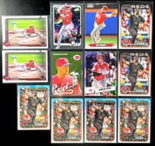SPENCER STEER 2025 Topps Series 1 BASE #37 - Cincinnati Reds Rookie Lot 12