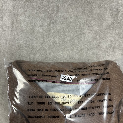 Camisa Territory Ahead Para Hombres 2XL Abotonada Marrón Peso Pesado Franela Acanalada - Imagen 8 de 8
