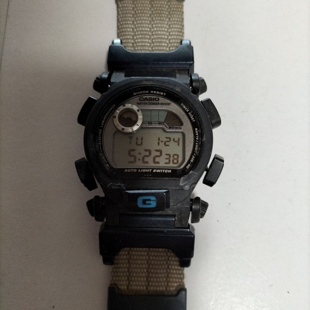 Casio G-Shock Dw-9000 Digital Quartz Men Vintage Collectable
