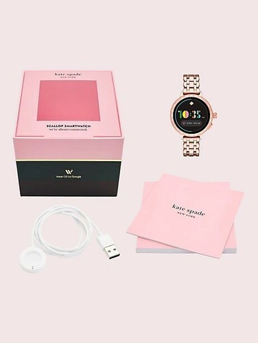 kate spade two tone smartwatch