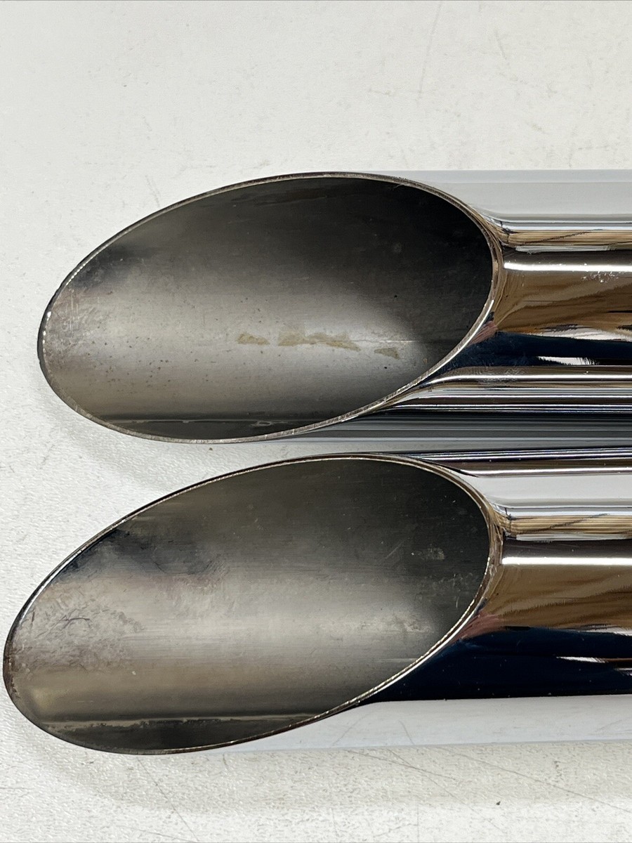 NOS Genuine Harley Davidson “Baloney Cut” Muffler Kit OEM 80086-84