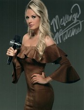 McKenzie Mitchell WWE Manager Signed Photo #34 Impact Wrestling WWE Interviewer