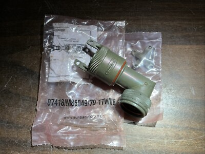 Joslyn Sunbank Electrical Connector Backshell AP85049-C M85049 5935-01-442-8859 