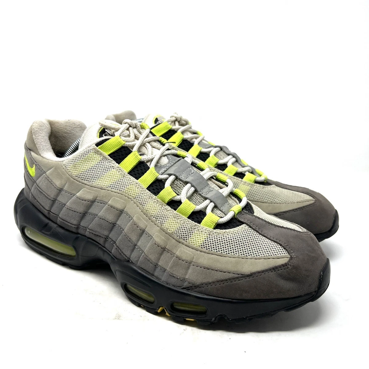 Nike Air Max 95 OG Neon 2015 size 11.5 Lace Up Sneakers