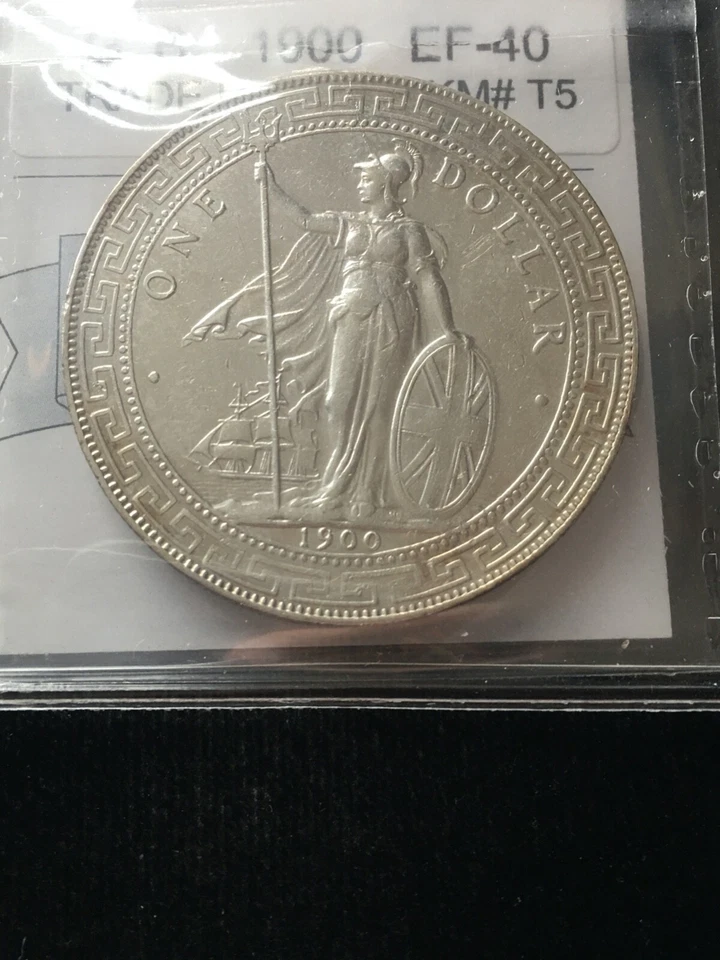 1900 Great Britain, Trade Dollar, Coin Mart Graded**EF-40** KM# T5 - Image 2 of 4
