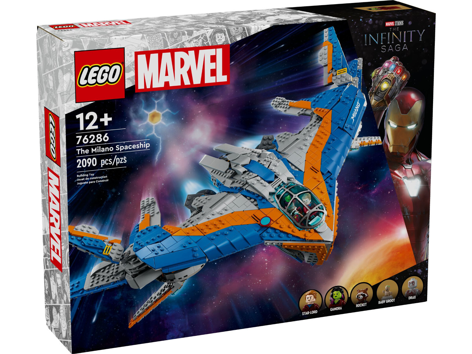 LEGO Marvel Super Heroes 76286 - Стражи Галактики: Смерть в Милане