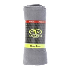 Athletic Works Men's Jersey Sleep Pants, Sizes M 32-34, Grey