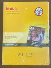 Kodak Ultra Premium Photo Paper 20 Sheets High Gloss 5x7 - Brand New Sealed