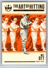 2021 Panini Diamond Kings #AOH-5 Mel Ott The Art of Hitting