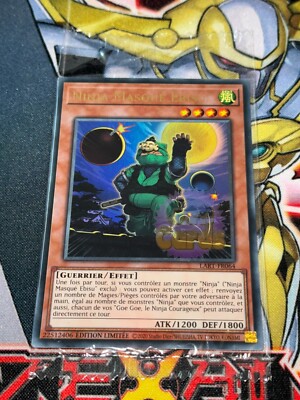 Yu Gi Oh NINJA KARTE MASKE EBISU LART-FR064 SEALED