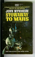 STOWAWAY TO MARS by Wyndham, rare US Gold Medal #2646 sci-fi pulp vintage pb