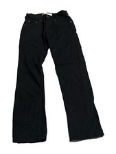 Levis 511 Boys Black Denim Slim Fit Dark Wash Jeans Sizse 12 Reg