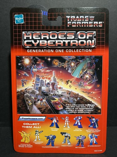 2003 New MOC Hasbro Transformers Heroes of Cybertron G1 Paradron Medic - Picture 2 of 2