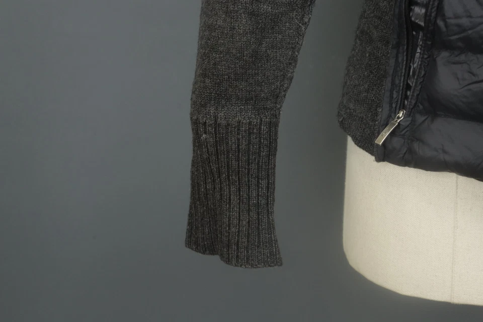 Chaqueta acolchada con capucha cremallera completa bolsillo tejido negro Parajumpers talla S Foto 4 de 4