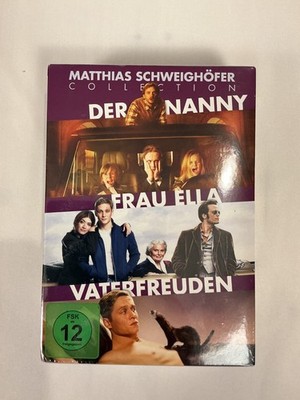 DVD 3 Film Box - MATTHIAS SCHWEIGHÖFER - DER NANNY + FRAU ELLA + VATERFREUDEN
