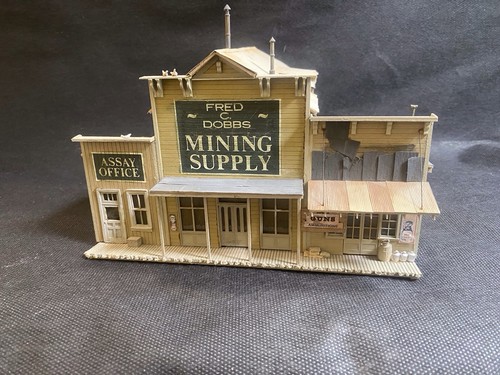 Master Creations - Fred C. Dobbs - Mining Supply Co. - Kit #40. Built Up.
