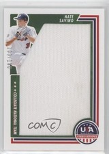 2022 Panini USA Baseball Stars & Stripes Jumbo Relics 103/150 Nate Savino tj1