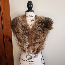 Gorgeous Vintage Raccoon Fur Collar