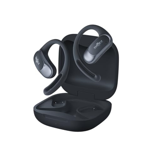 SHOKZ T511 OpenFit Air Open-Ear True Wireless Earbuds - Black - Bluetooth 5.2,