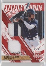 2019 Elite Extra Edition Dual Prospect Materials Red 41/49 Gabriel Arias 11uh