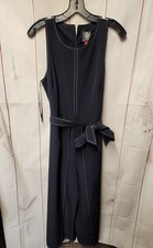 Vince Camuto Women's Size 12 Navy Dress