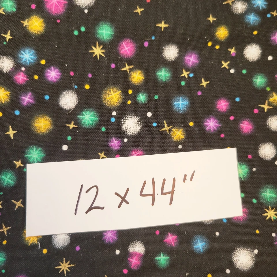 Cotton Fabric Lot 12 Pieces Fat Quarters Polka Dots Plaid Baby Prints Quilting  - Image 4 of 4