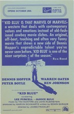 Warren Oates Dennis Hopper KID BLUE Original program for the 1973 film #161148