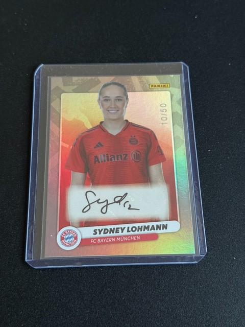 Panini Fußball Frauen-Bundesliga 2024/25 - Sydney Lohmann Auto /50 Karte Card