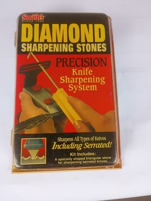 Vintage Smith Diamond Sharpening Stones Precision Knife Sharpening System