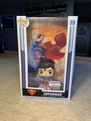 Funko Pop Comic Cover:Superman 85Th Anniversary - DC Comics - Amazon Exclusive