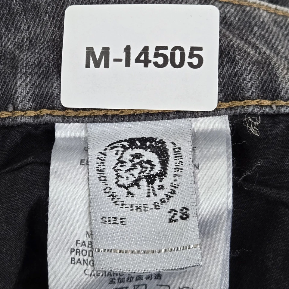 Pantalones Cortos DE COLECCIÓN Diesel Mujer 28 Gris Denim Botón Mosca 3" Entrepierna Foto 2 de 4