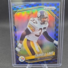 2025 Panini Prizm Football Carnell Lake Steelers Checkerboard Prizm #252
