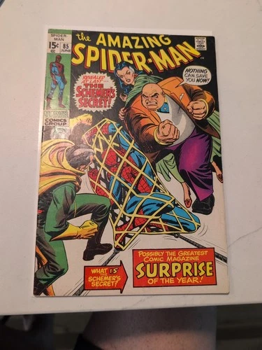 The Amazing Spider-Man #85 (Marvel Comics 1970) Kingpin And Schemer! GD+