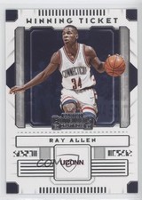 2020-21 Panini Contenders Draft Picks Winning Tickets Ray Allen #40 HOF 02v3