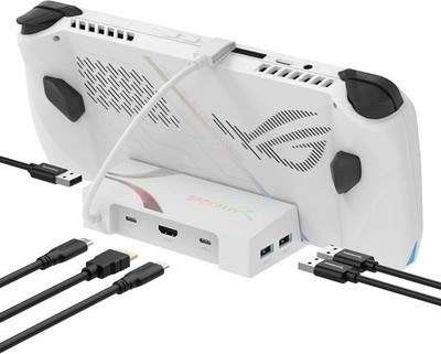 Docking Station For Asus ROG Ally 6-Port USB-C 4K HDMI USB 5Gbps PD Gaming