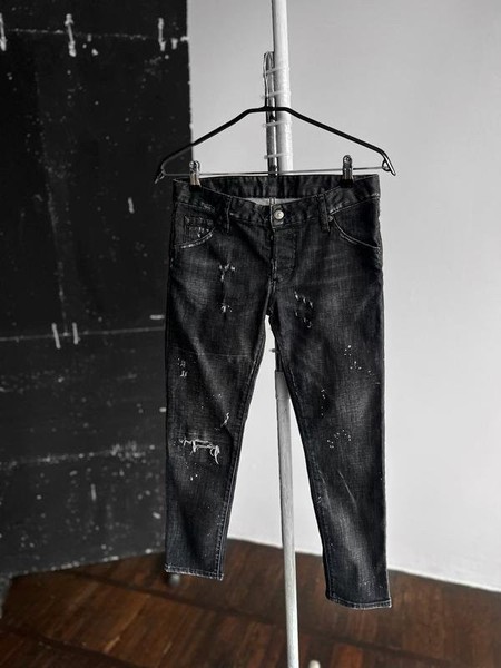 Women Dsquared² Jeans Black Denim 26 / S