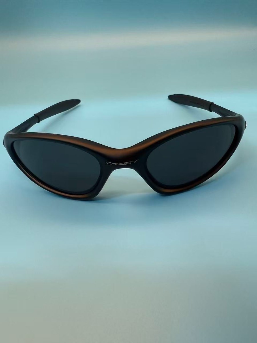 Oakley Straight Jacket Sunglasses Black Frame Black Lens Vintage