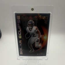 2025 Panini Select RJ Harvey Solar Eclipse Prizm Rookie #22 Broncos (case hit)