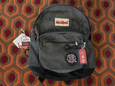 JANSPORT X STRANGER THINGS RIGHT PACK HELLFIRE BLACK MELANGE